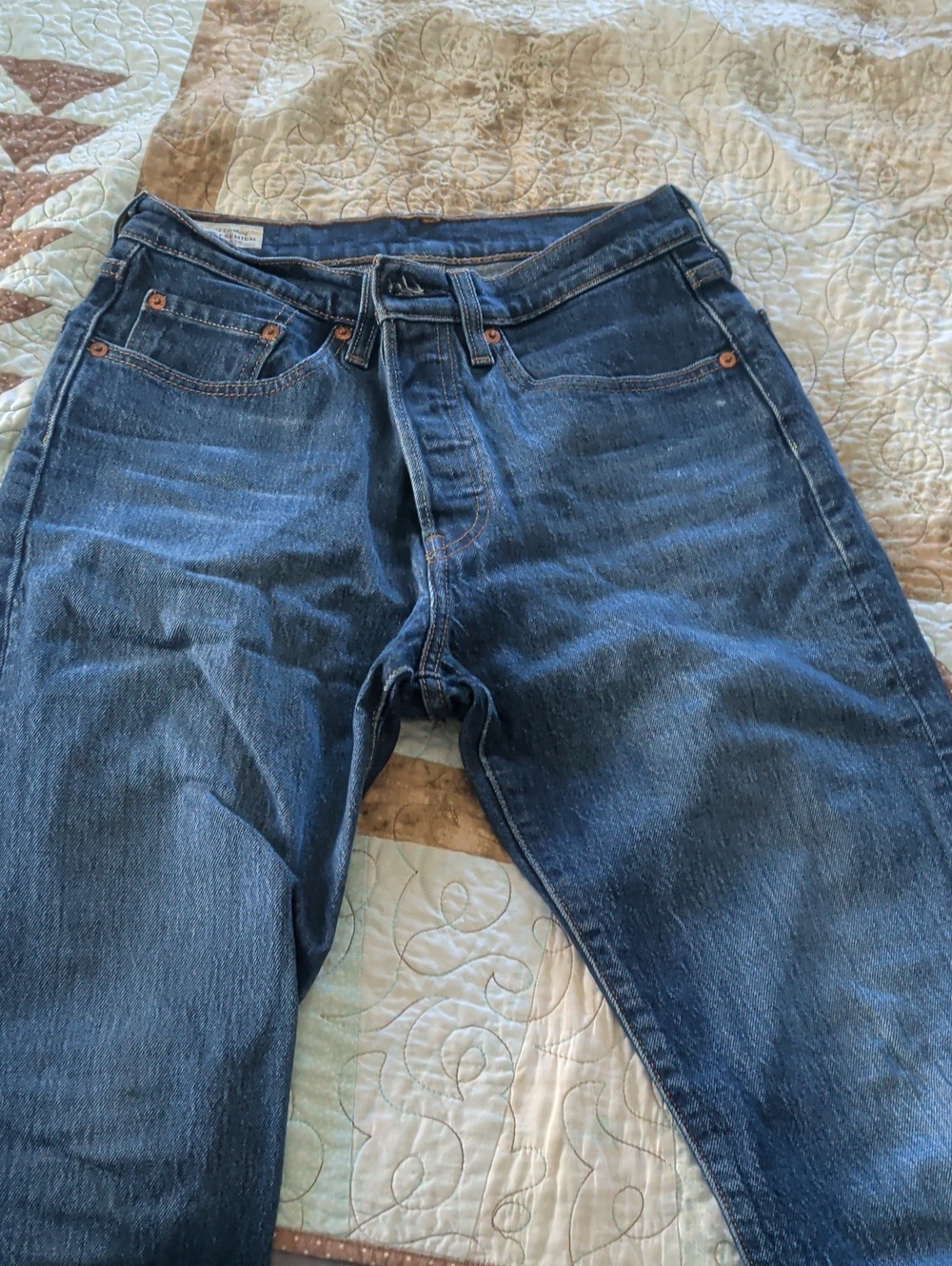 Levi's Straight Leg Blue Women's Jeans